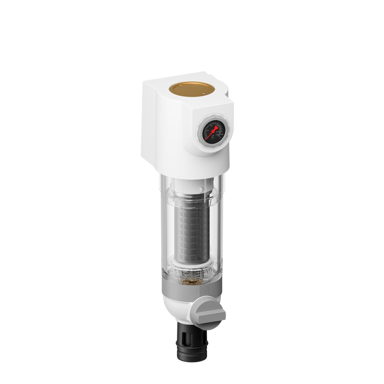 Honeywell Trinkwasserfilter PrimusPlus FN74CS-2LFA rückspülbar 0,1mm Edelstahl bleifrei 4019837155322