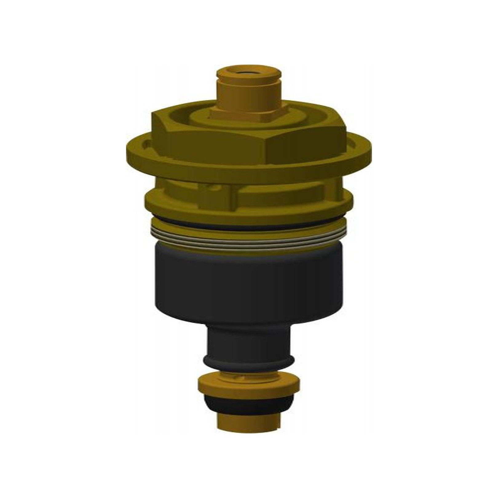 KWC Aquarotter Funktionsteil DN15 gelb AQUALINE AQUAMIX 2000104372