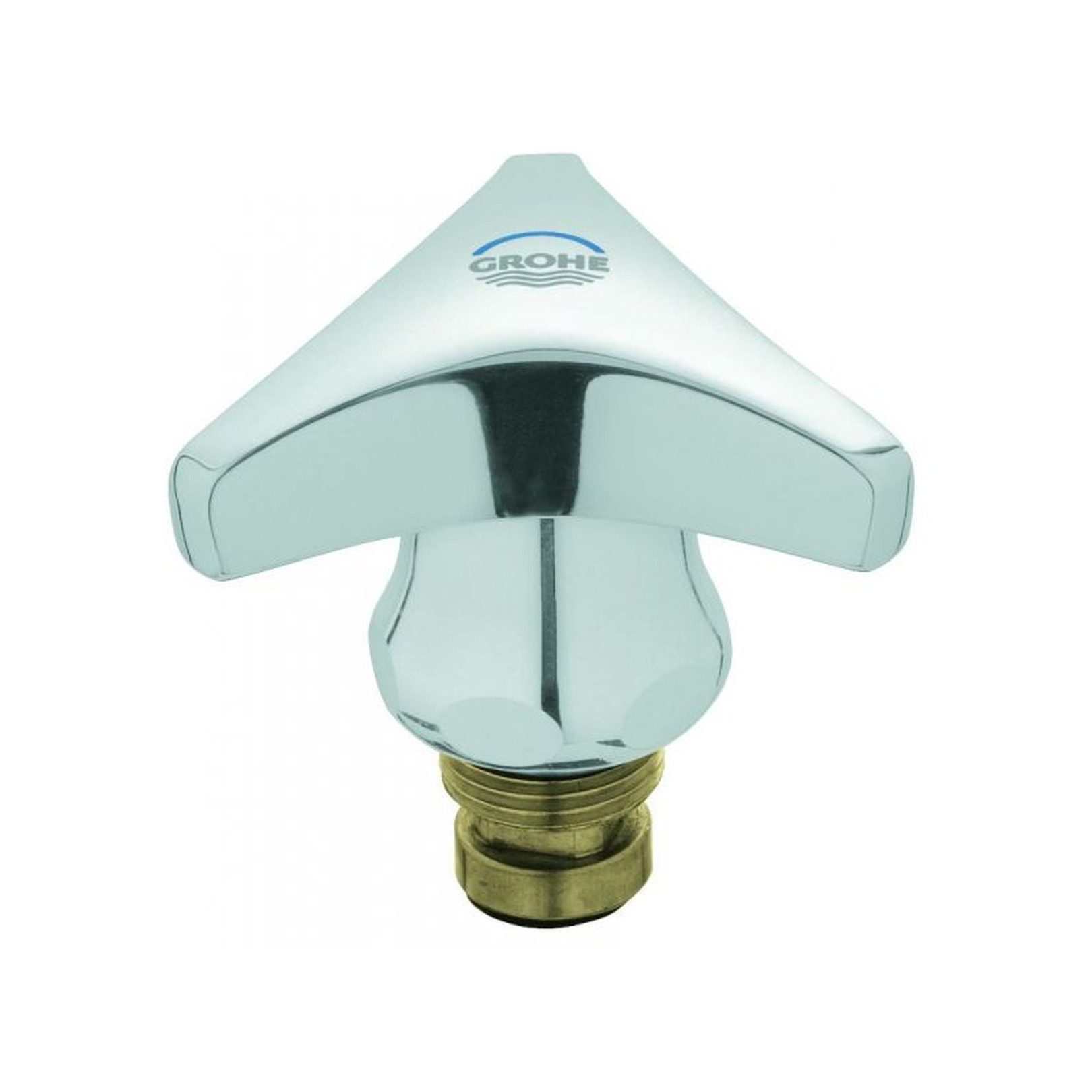 GROHE Oberteil 3/8 Zoll Trecorn Griff Markierung blau chrom Long-Life Oberfläche 45966000