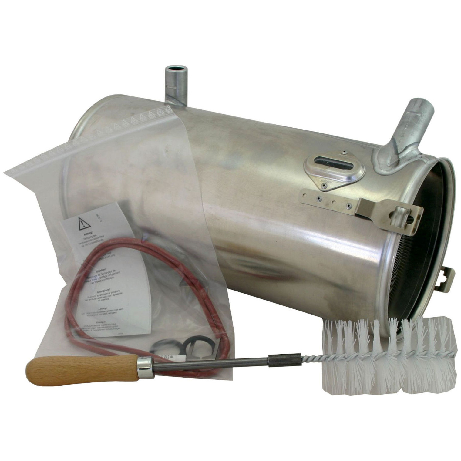 WOLF Heizwasserwärmetauscher beschichtet CGB CGS CGW 11-24 kW Ersatzteil 8603043