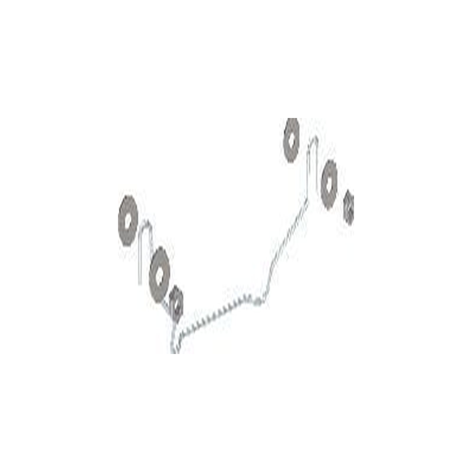 Geberit Befestigungsset Halbsäule Waschtisch Kerafix 28 cm Bügel M10 Muttern Unterlegscheiben 551081000