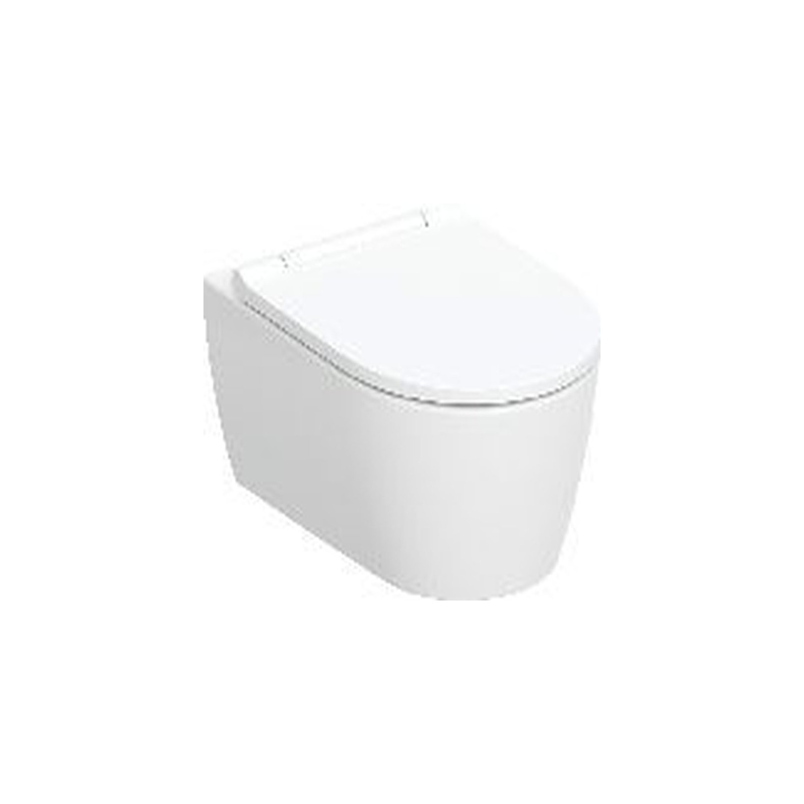 Geberit Wand-WC Set ONE KeraTect TurboFlush spülrandlos WC-Sitz höhenverstellbar 500201011