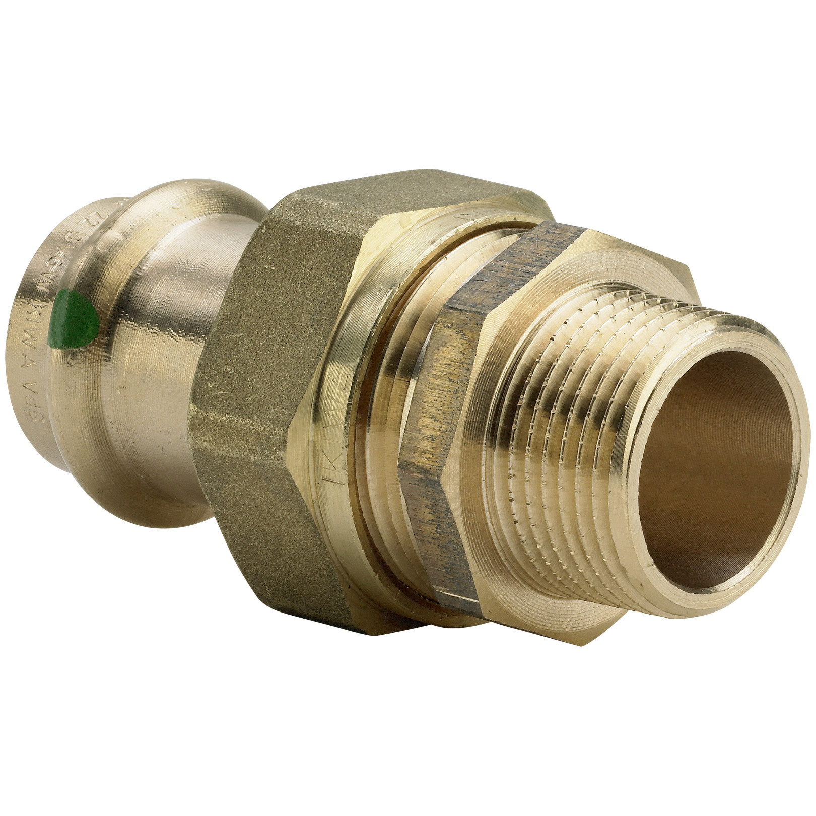 Viega Pressfitting Sanpress 2265 Verschraubung 28mm x 3/4 Zoll AG SC-Contur Siliziumbronze 365110