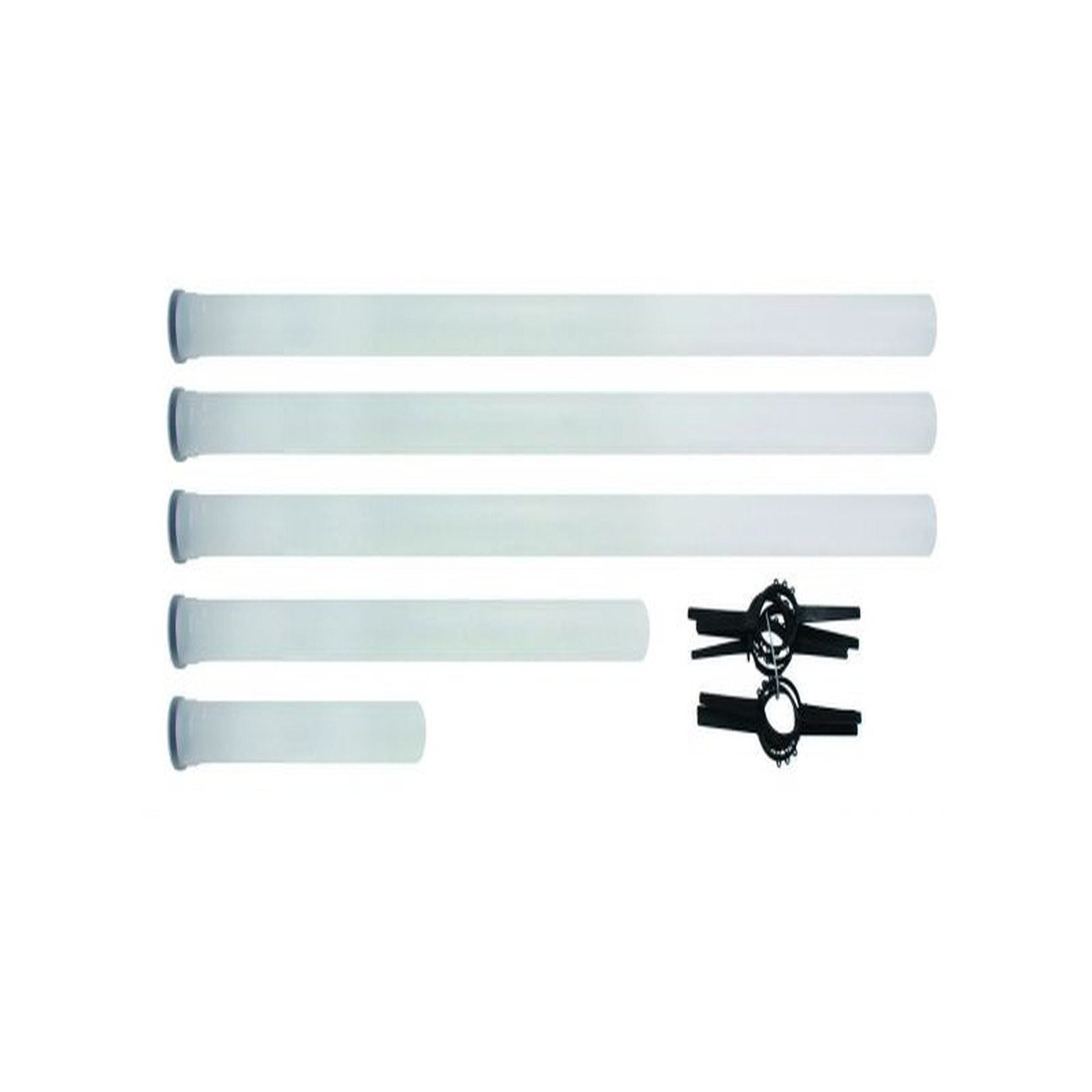 Vaillant Abgasleitung-Pack starr 7,5 m DN 80 PP Brennwerttechnik Abstandshalter 0020063135