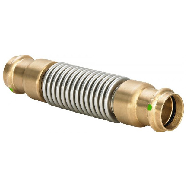 Viega Axial-Kompensator 2251 18mm Pressverbinder Rotguss Edelstahlbälge SC-Contur 690267