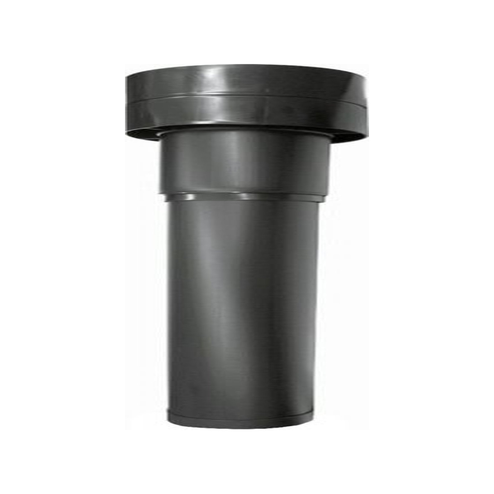 Wolf Dachdurchführung CWL DN125 isoliert schwarz Länge 1159 mm Wärmedämmung 2575801