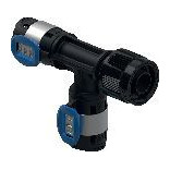 Geberit FlowFit Übergangs-T-Stück MasterFix PPSU d20-d20-MF20 Pressindikator 620781001