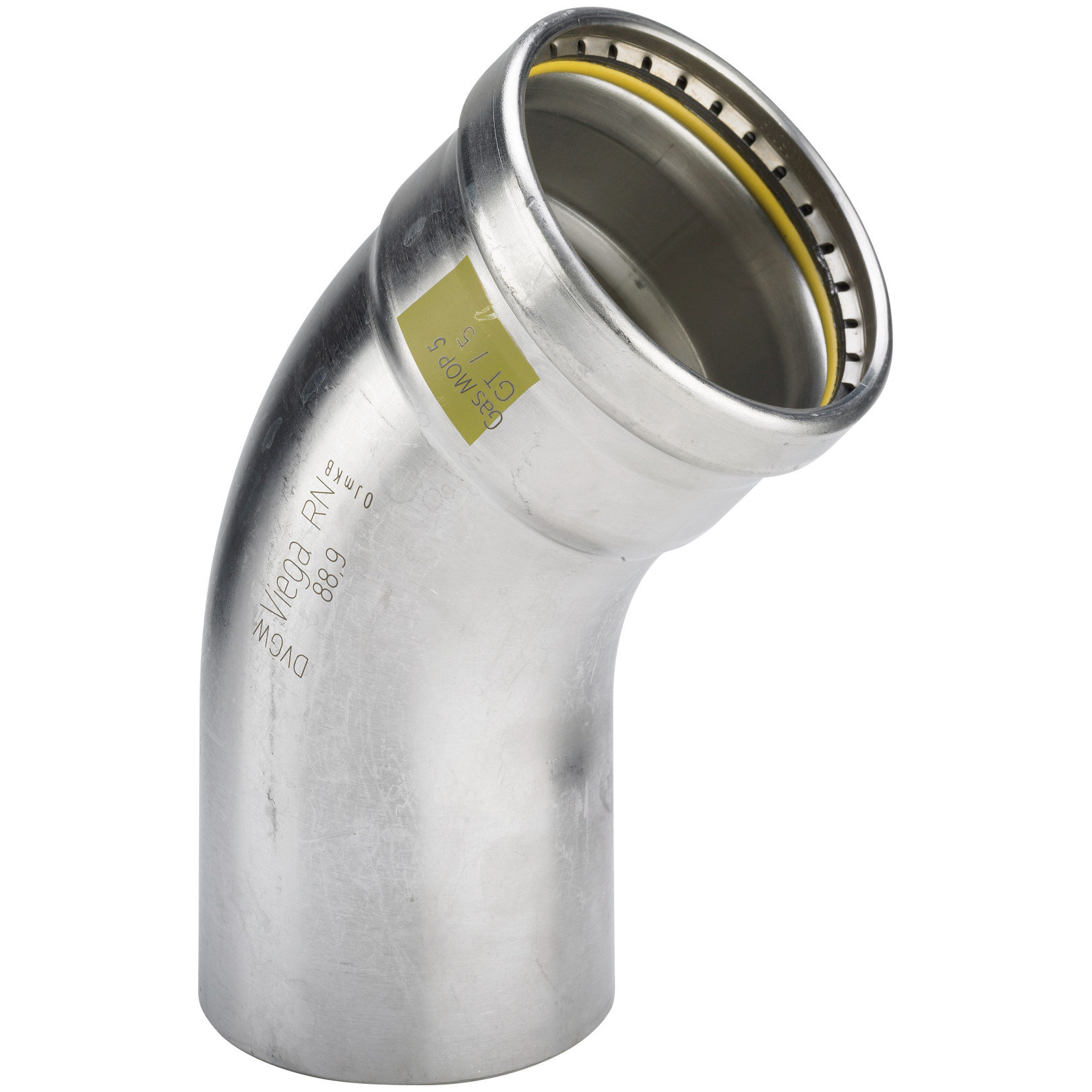 Viega Sanpress Inox G 0226.1XL Bogen 45 Grad Edelstahl SC-Contur 578305