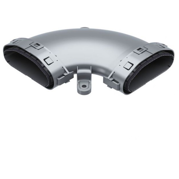 STIEBEL ELTRON Luftverteilsystem LVE BF 90 Bogen Kunststoff 25x25x6 cm 231122