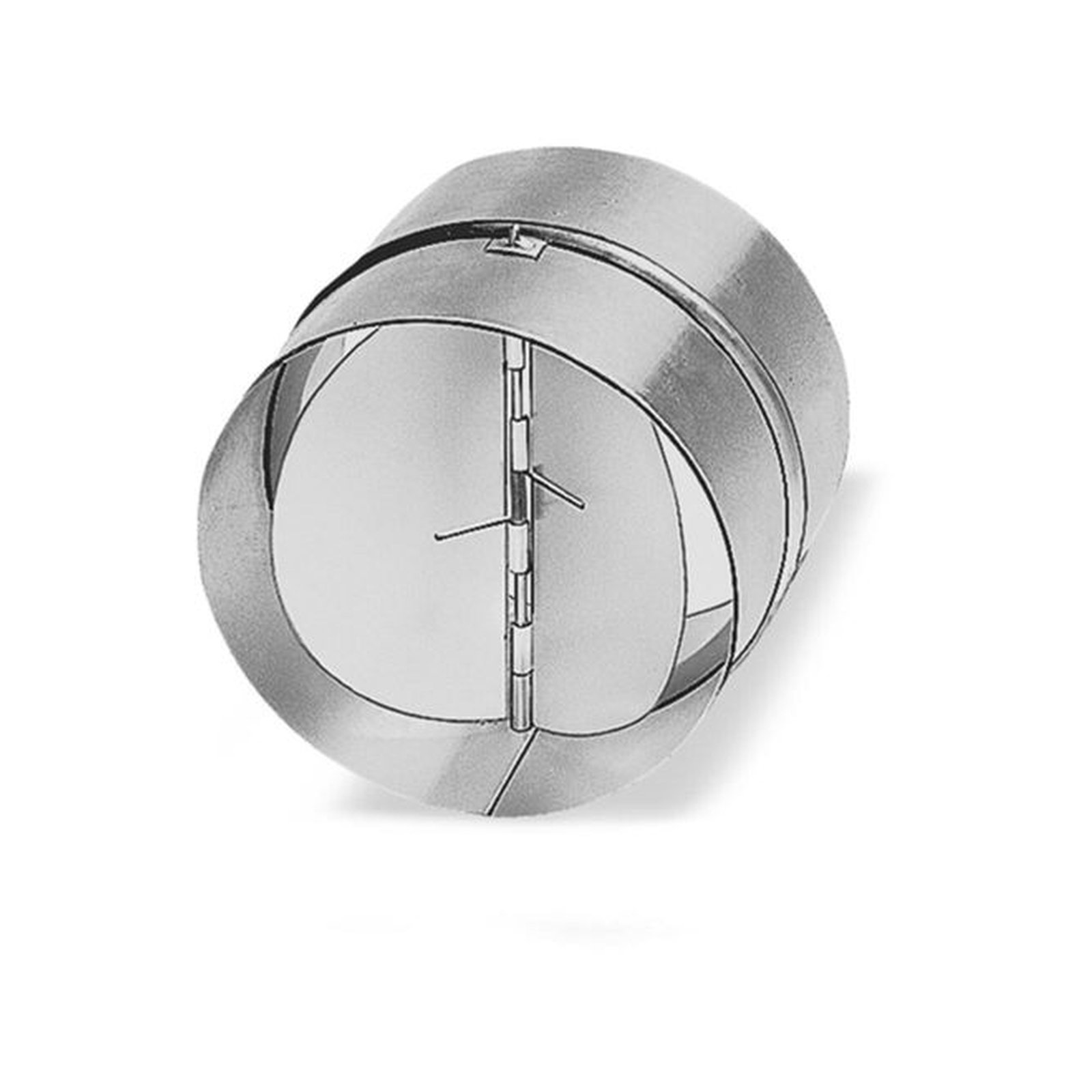 Helios Rückschlagklappe RSK 100 DN 100 Kunststoff weiß Hersteller-Artikelnummer 60603