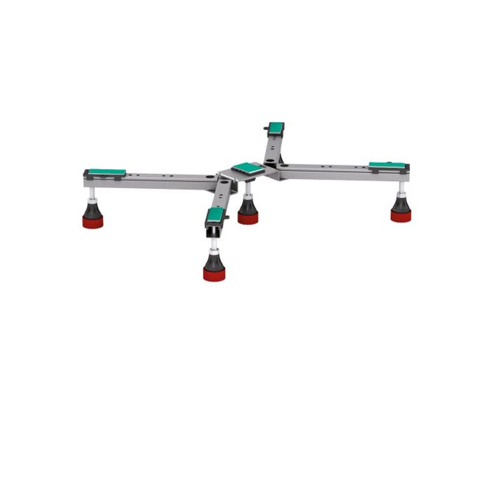 Mepa Duschwannenfuss BW-5 SF 150140 ADS höhenverstellbar Stahl Acryl 80-100cm 5 Schraubfüße