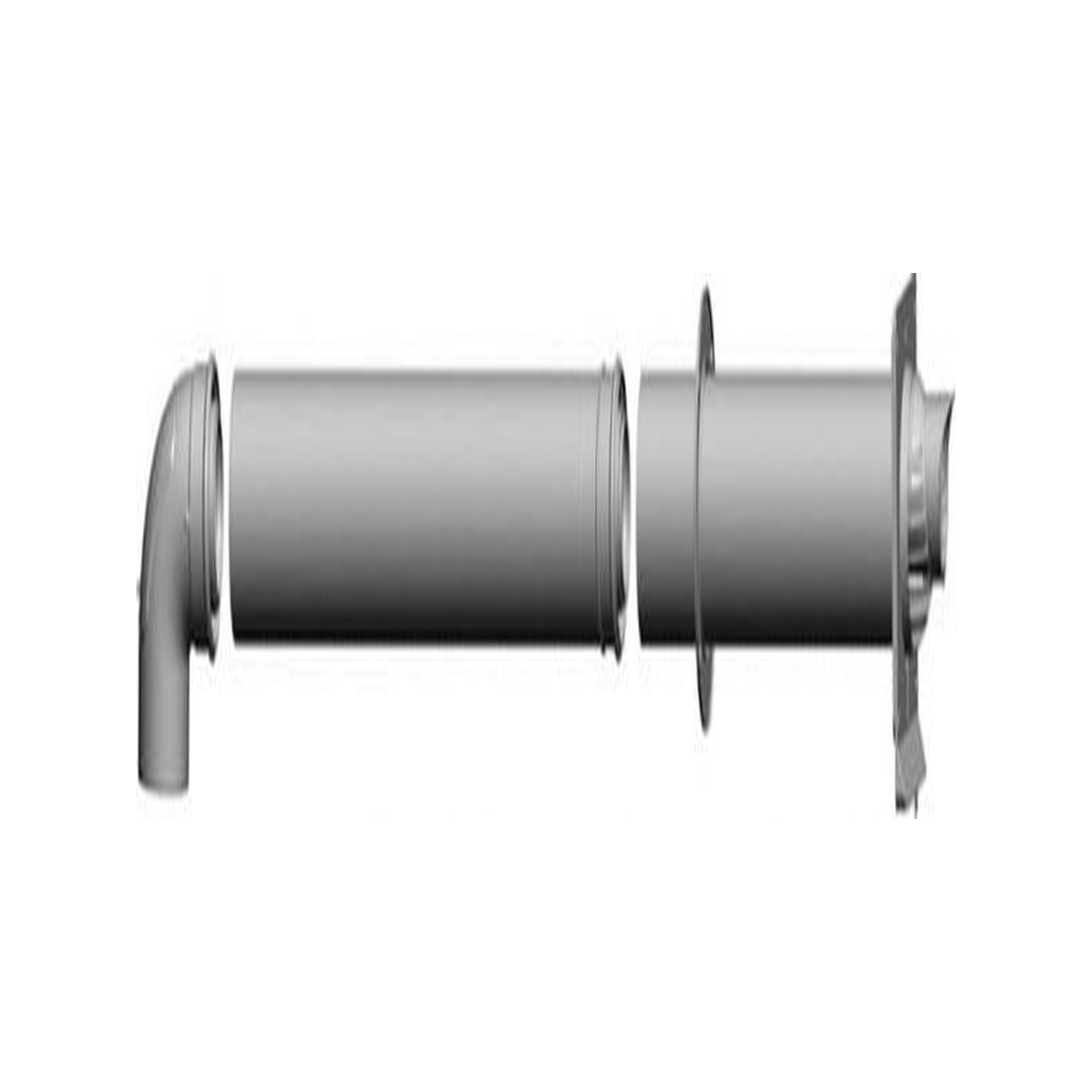 Wolf Anschluss-Set Luft-Abgasführung C13x DN80/125 waagerecht steckbar raumluftunabhängig 2651495