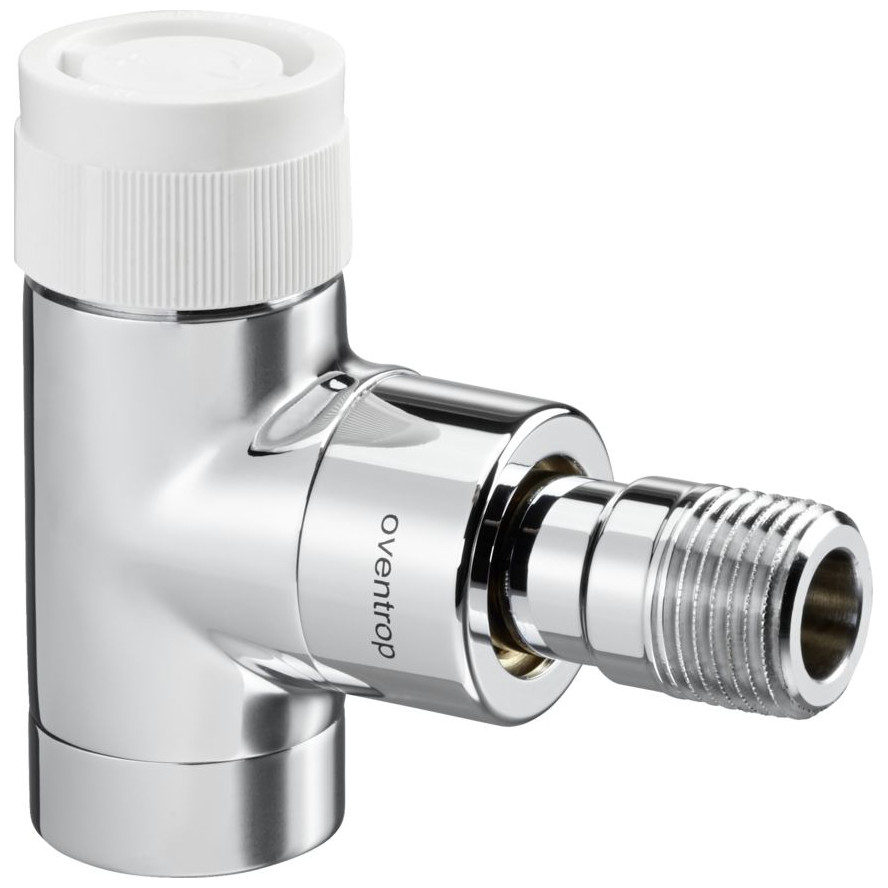 Oventrop Thermostatventil E Eckventil DN15 1/2 Zoll Chrom M30x1.5 Voreinstellung 1163052