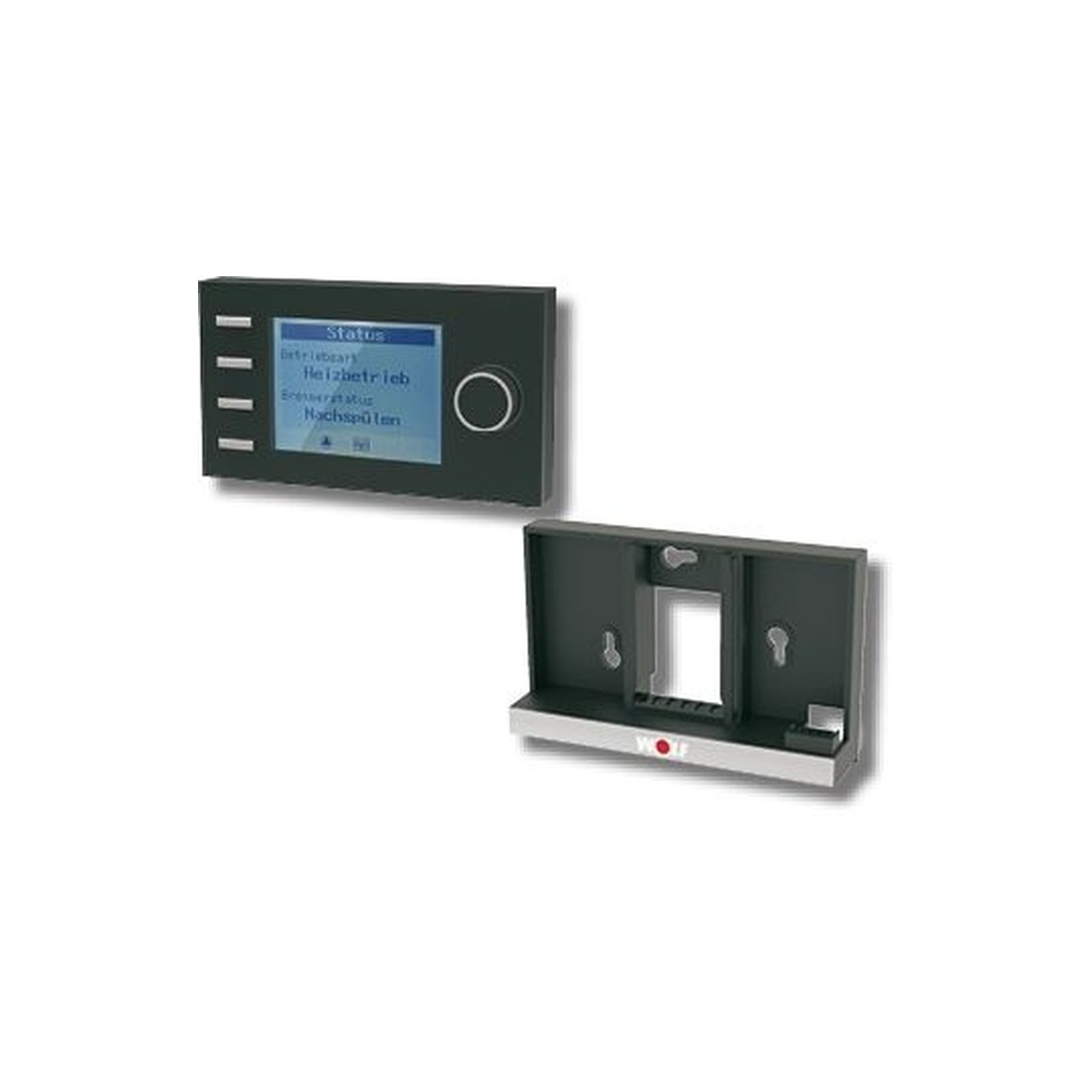 Wolf Anzeigemodul AM Paket WRS Wandsockel schwarz 2745310Z10