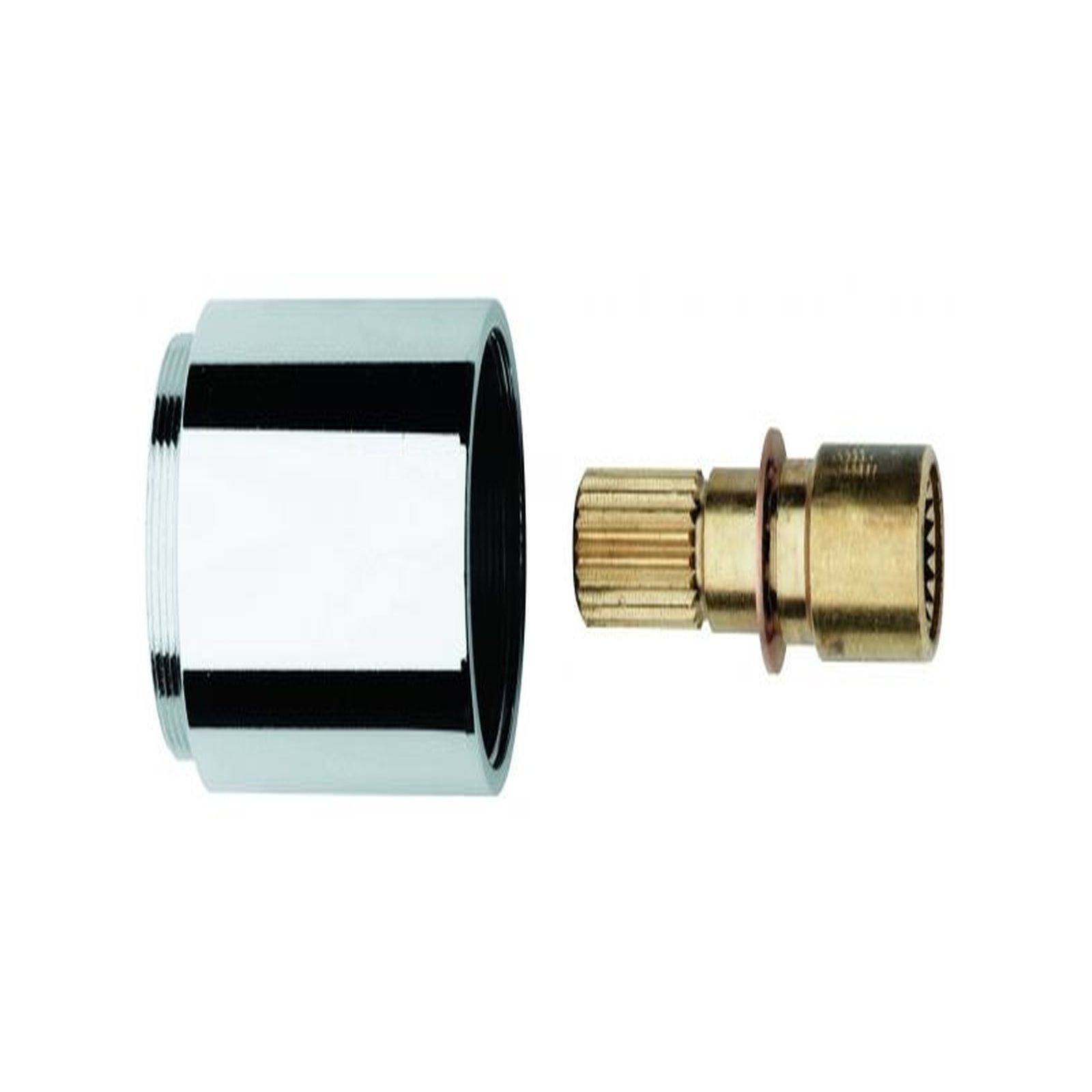 GROHE Verlängerungsset 40 mm UP-Ventil DN20 DN25 DN32 Chrom 06428000