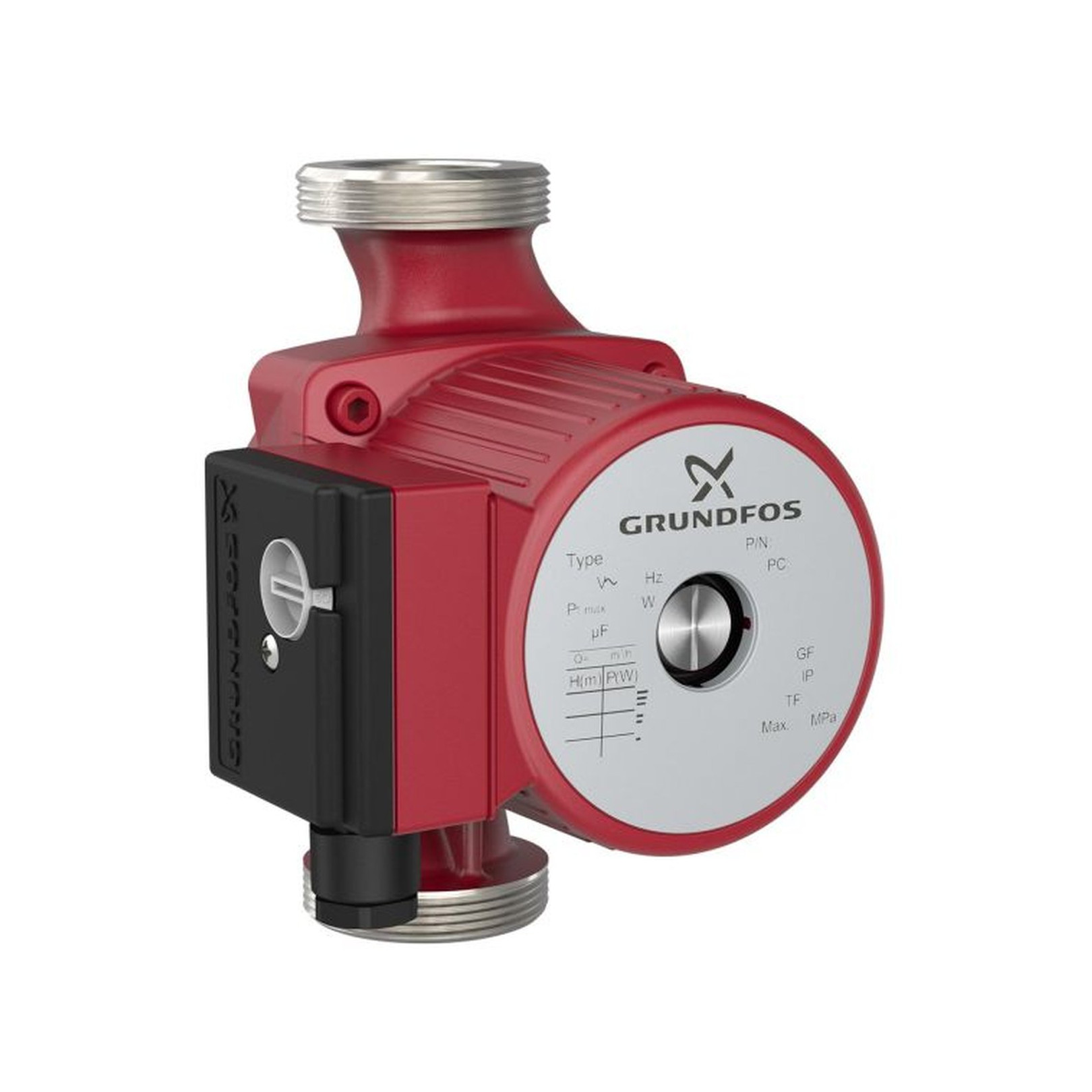 Grundfos Zirkulationspumpe UPS 32-80 N 180mm 1x230V Edelstahl 99255554