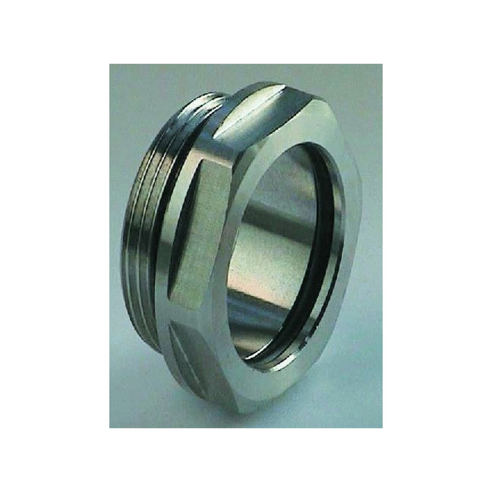 IBP B Oyster Y8243V01504000 Übergangskupplung 15mm G 1-2 AG Messing vernickelt