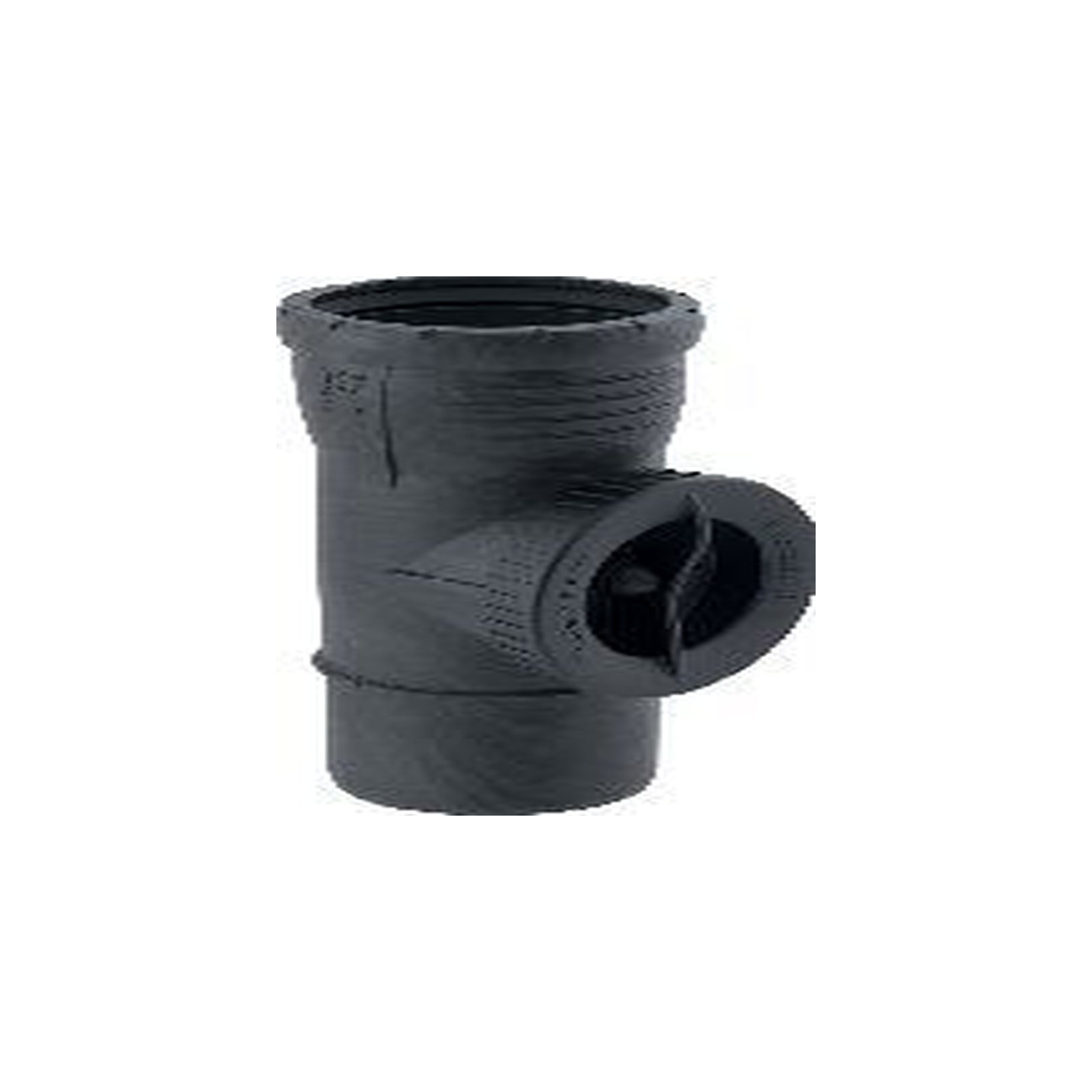 Geberit Silent-Pro ReinigungsStück DN150 90Grad runde Serviceöffnung 393727141