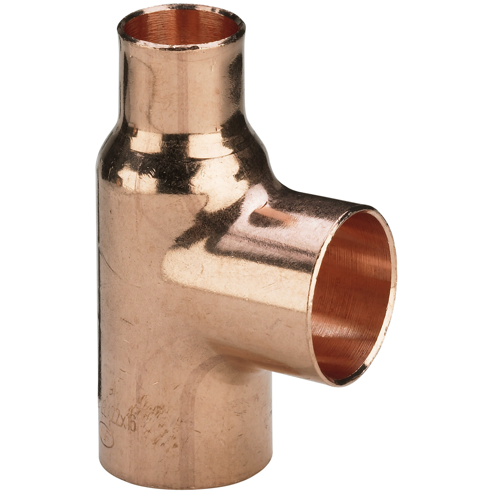Viega Kupfer T-Stück 95130 28x22x18mm Lötfitting FormStück 122119