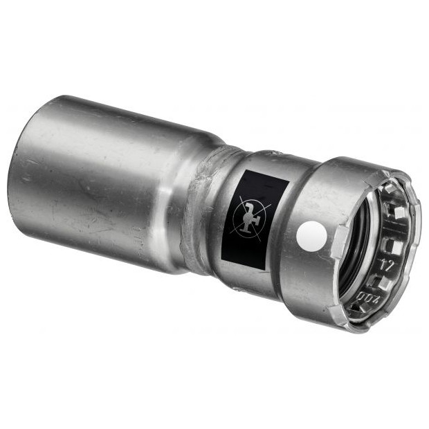 VIEGA Reduzierstück Pressfitting Megapress S 4315.1 1x1-2Zoll Stahl Zn-Ni SC-Contur 770686