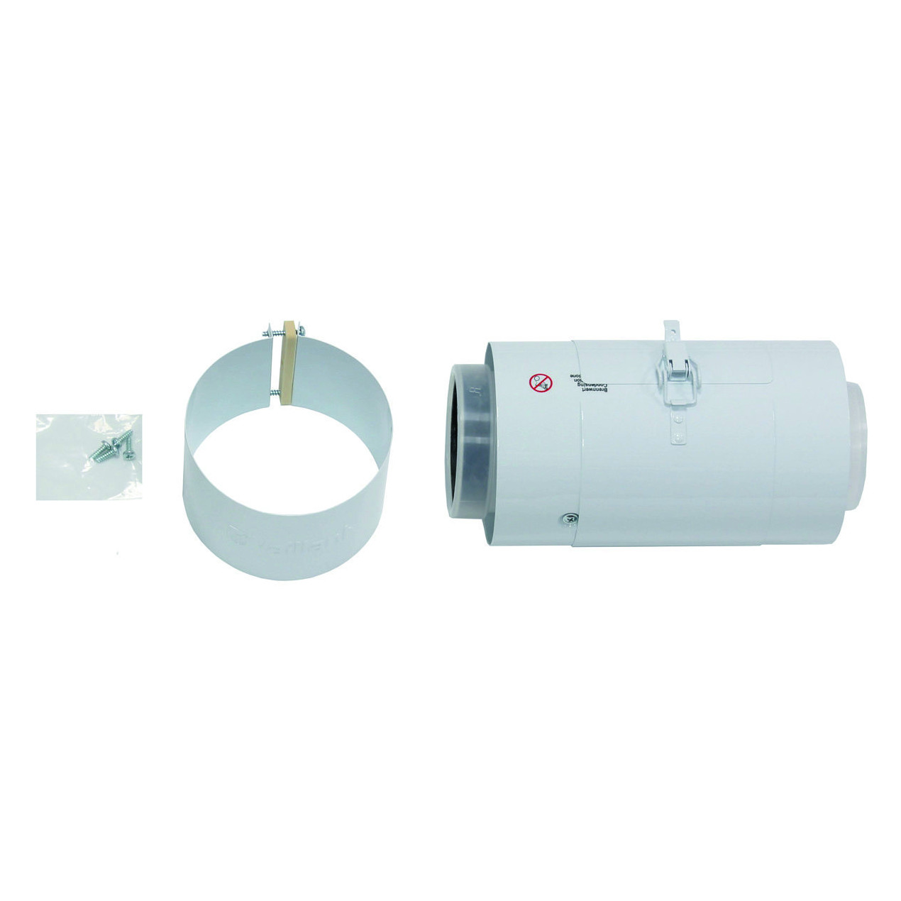 Vaillant Revisionsöffnung konzentrisch 0,25 m 80/125 mm PP Kunststoff 303218