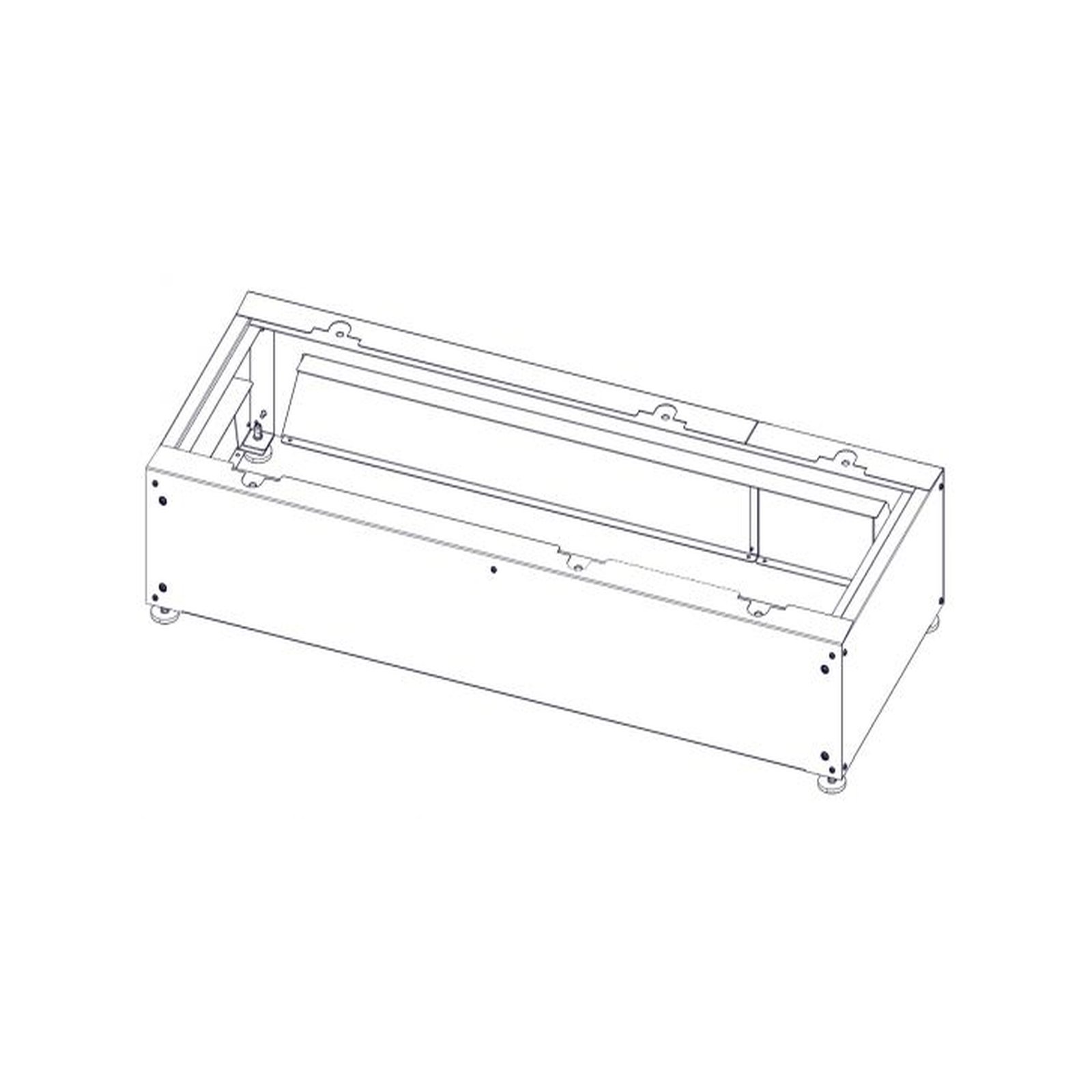 Wolf Verkleidung Bodenkonsole CHA-16/20 Verkleidungsbleche Designschrauben 9147995