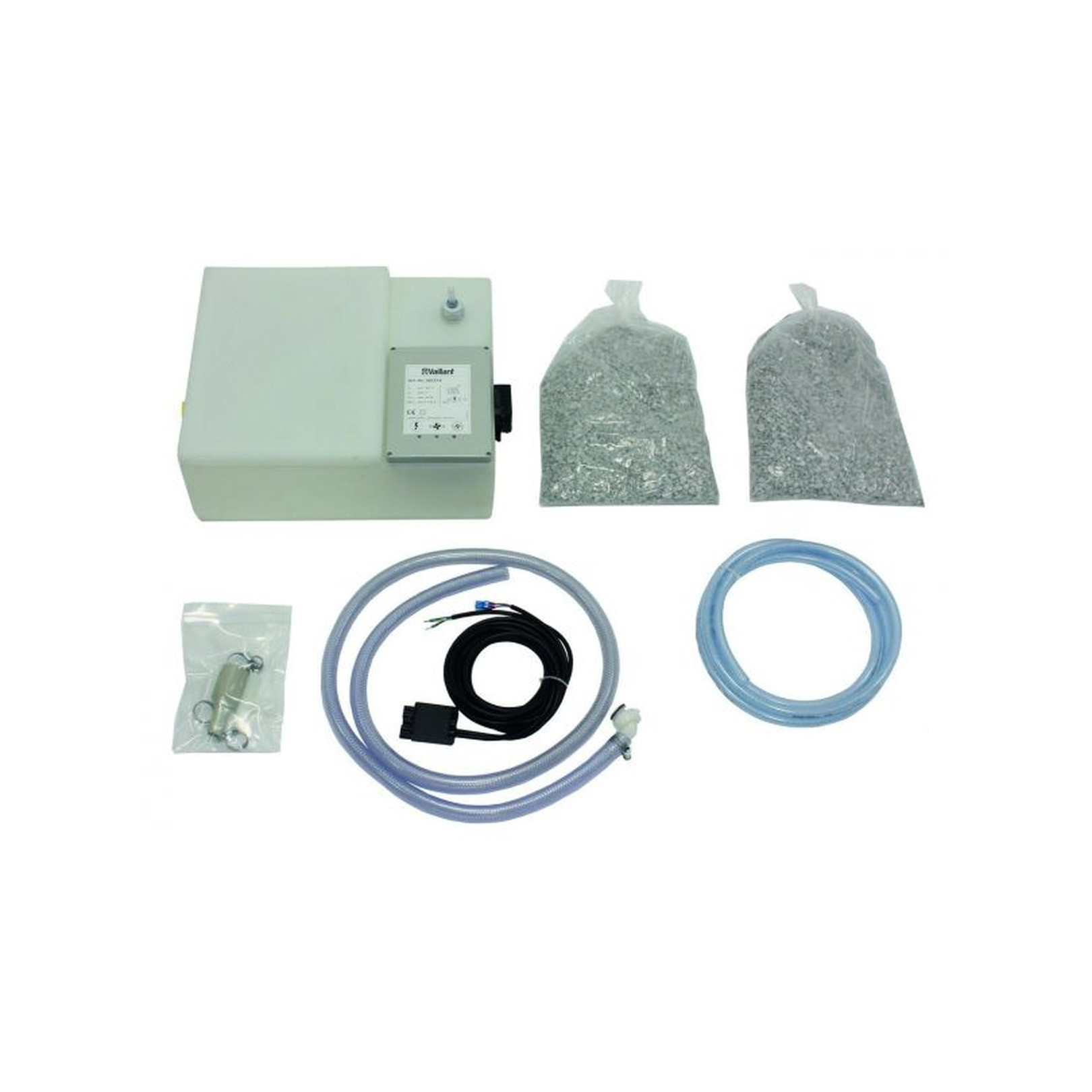 Vaillant Neutralisationseinrichtung Kondenswasserförderpumpe 200 kW Granulat Ablaufschlauch Zulaufschlauch 301374