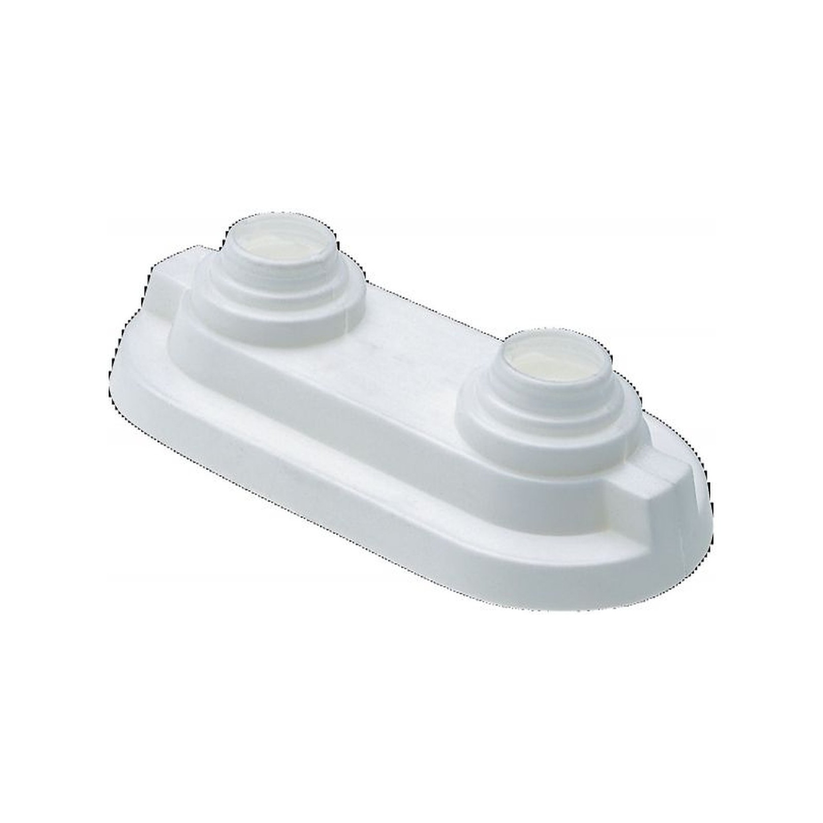 Hummel Abdeckrosette Kunststoff 14-20mm weiss 50mm Achsabstand 2612500111