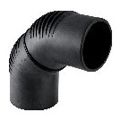 Geberit Silent-db20 Bogen DN150 88,5 Grad langer Schenkel PE-S2 315885141