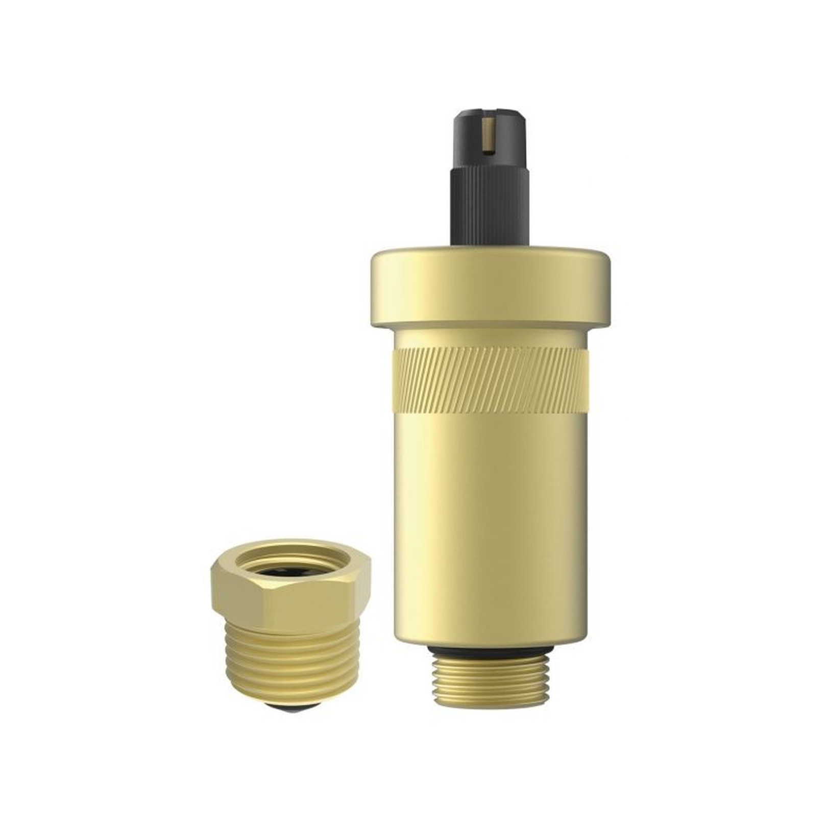 Afriso Schnellentlüfter Heizungsentlüfter 3/8 12 bar Montageventil R 1/2 Messing Aquastop 77706