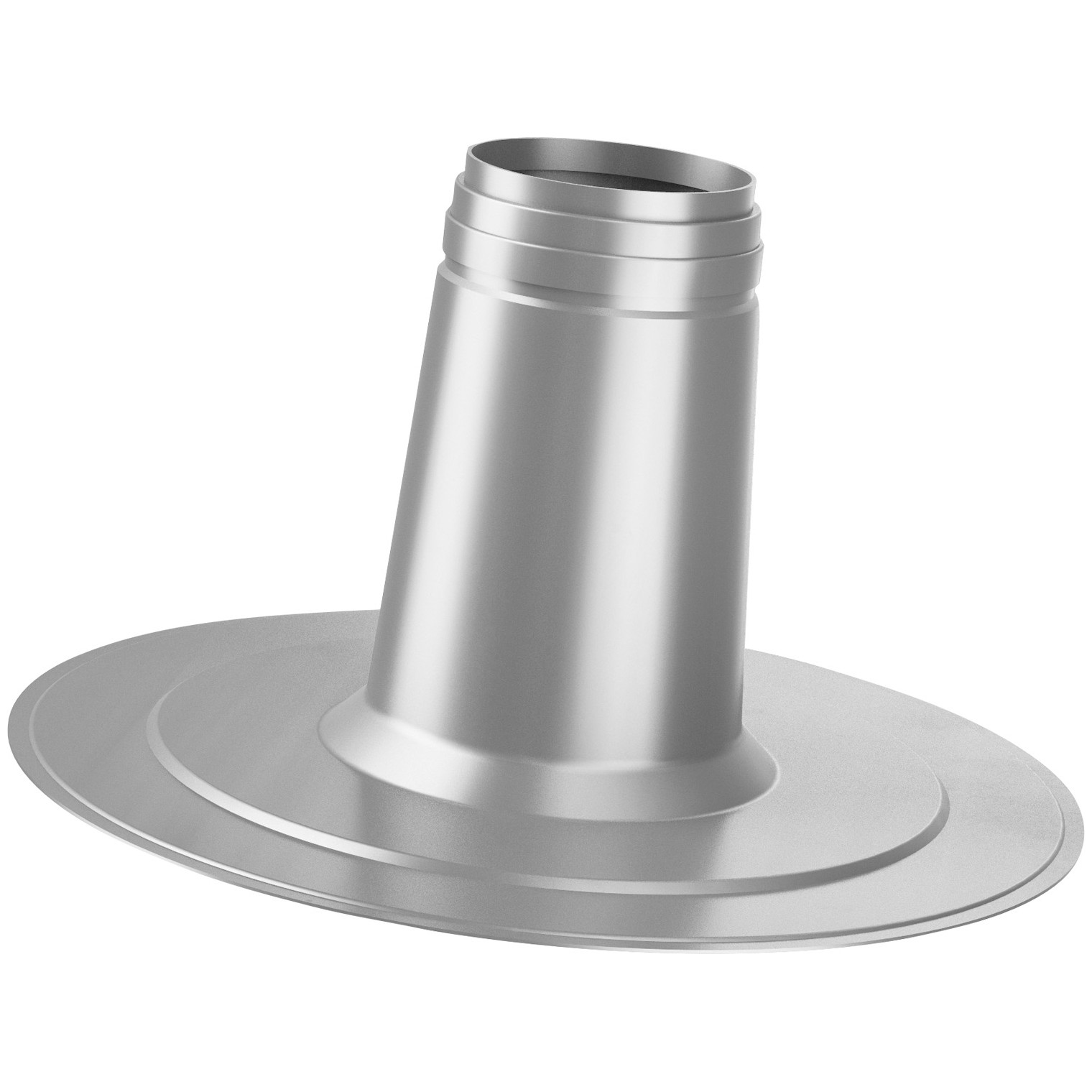Buderus Flachdach-Klebeflansch DN125 150 mm hoch Dachdurchführung 7738112620