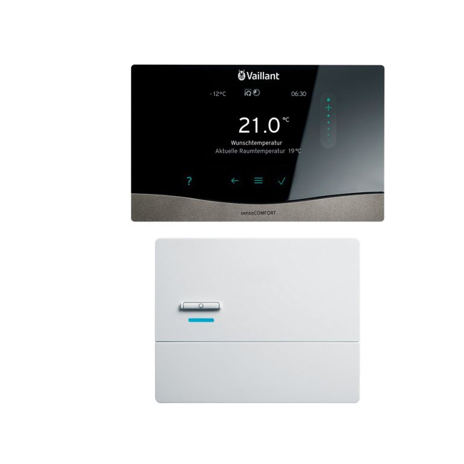 Vaillant Funkregelung sensoCOMFORT VRC 720f/3 witterungsgeführt eBUS TFT-Display 0010045481 Vaillant Funkregelung sensoCOMFORT VRC 720f/3 witterungsgeführt eBUS TFT-Display 0010045481