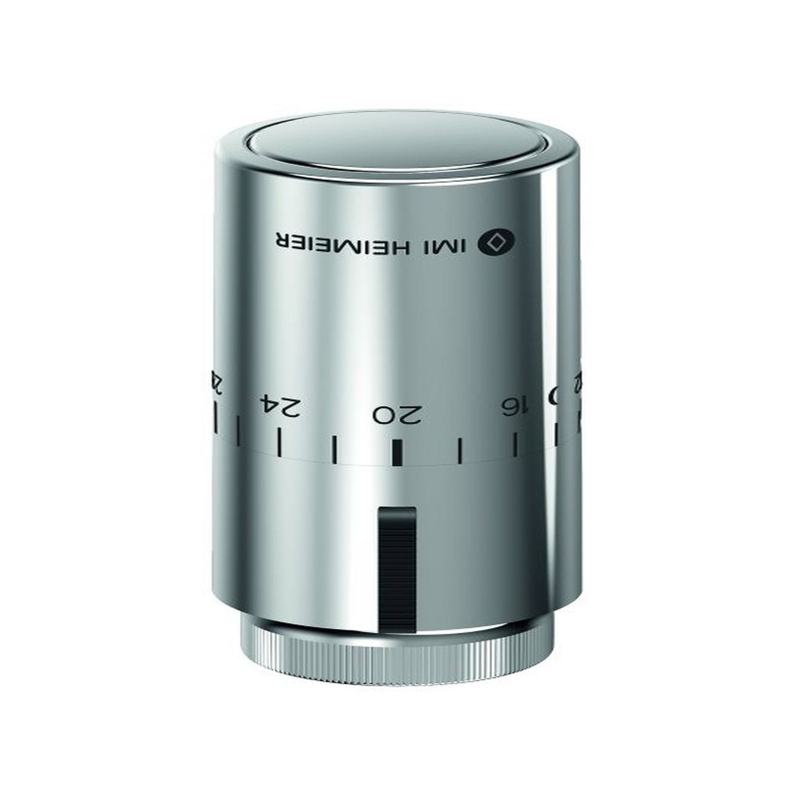 Heimeier Thermostatkopf Halo verchromt 0-Stellung M30x1.5 Frostschutz 7550-00.501