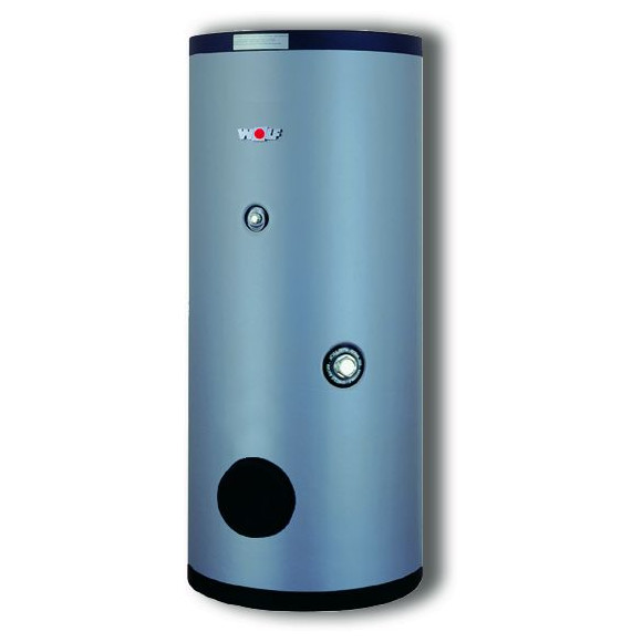 WOLF Warmwasserspeicher SEW-1-300 Wärmepumpenspeicher Doppelwendel Glattrohrwärmetauscher 2486565