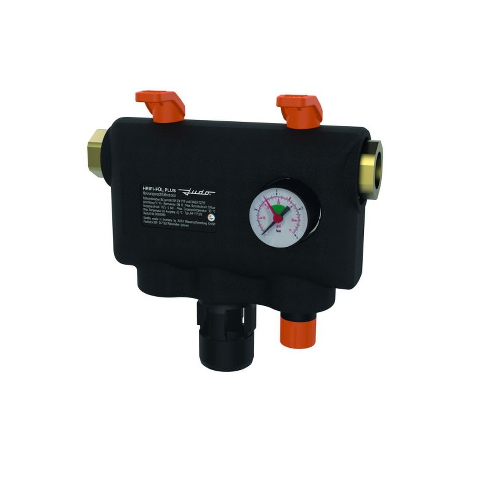 JUDO Füllarmatur HEIFI-FÜL PLUS JHF-F PLUS 3/4 Zoll DN25 Systemtrenner Druckminderer 8060080