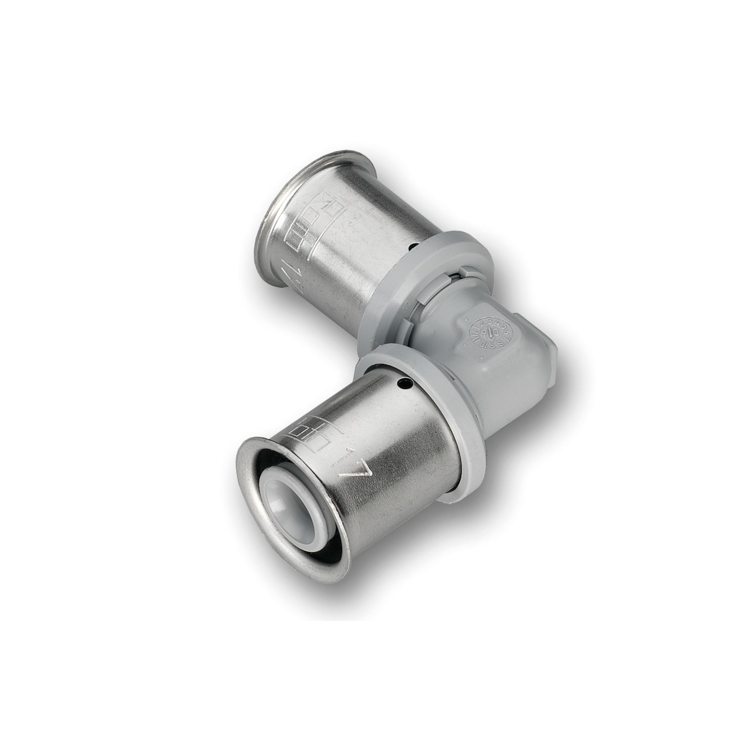 Roth Winkel 90 Grad PPSU 40x40mm Edelstahl-Hülsen Stützekörper 1135004469