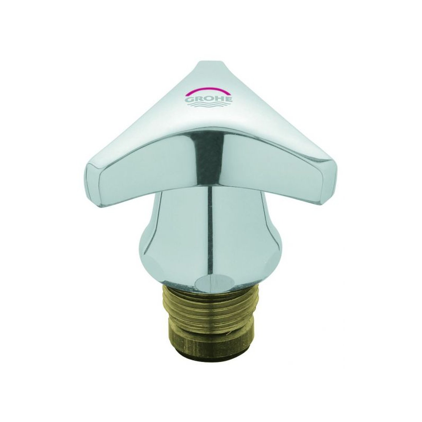 GROHE Oberteil 45969 Trecorn Griff Markierung rot 1/2 Zoll chrom Long-Life Shine 45969000