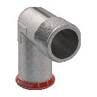 Geberit Mapress C-Stahl Übergangswinkel AG d28 R1 verzinkt 21610