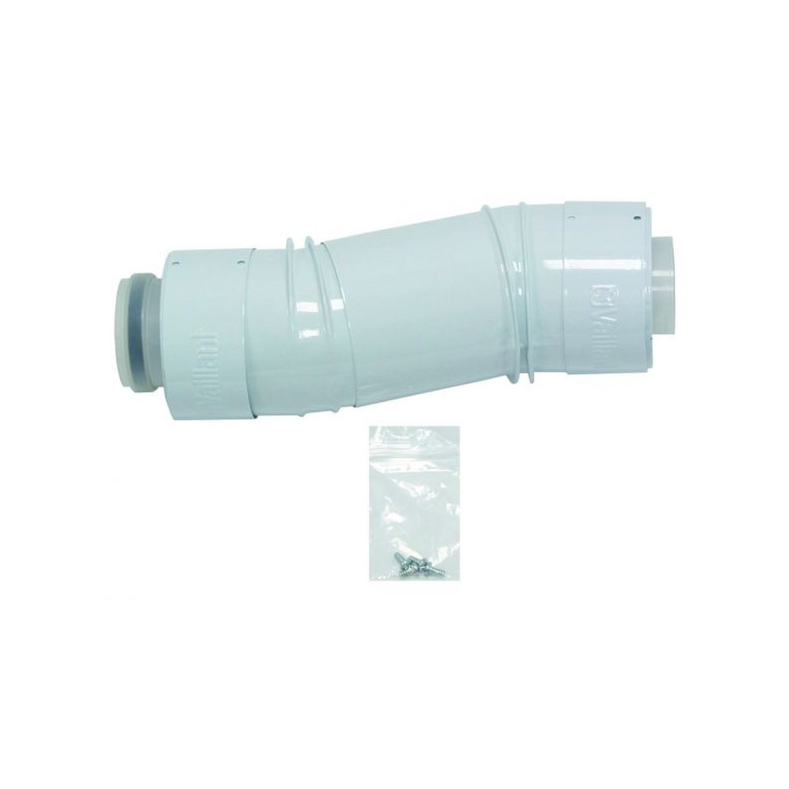 Vaillant Variobogen Versatzausgleich 33-56 mm konzentrisch 60/100 PP Kunststoff 303919