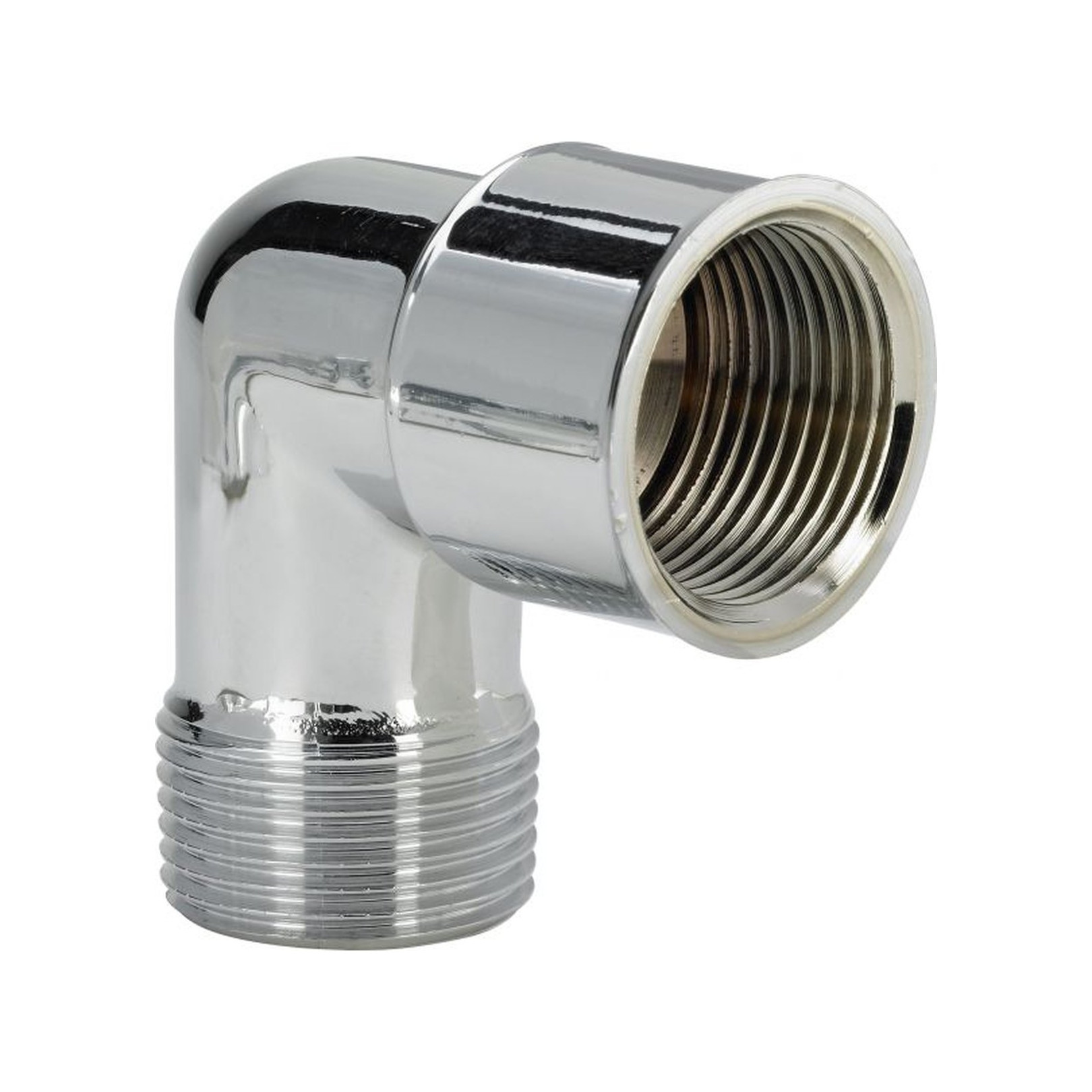 Viega Winkel Modell 1613 90 Grad 3-4 Zoll verchromt Messing 107758