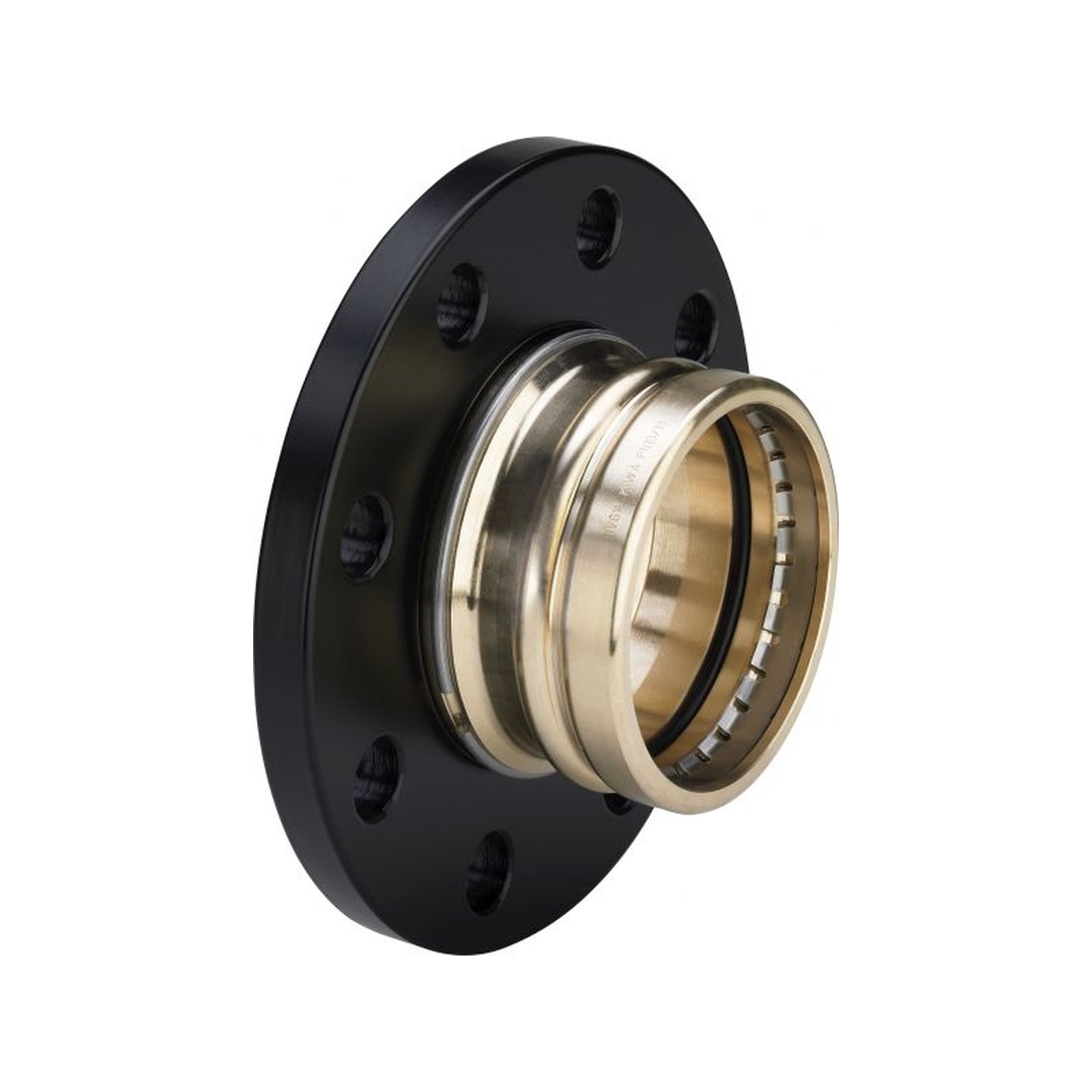 Viega Sanpress XL-Flanschübergang DN 80 x 88.9 mm Rotguss SC-Contur Pressanschluss Flansch lose EPDM 479978