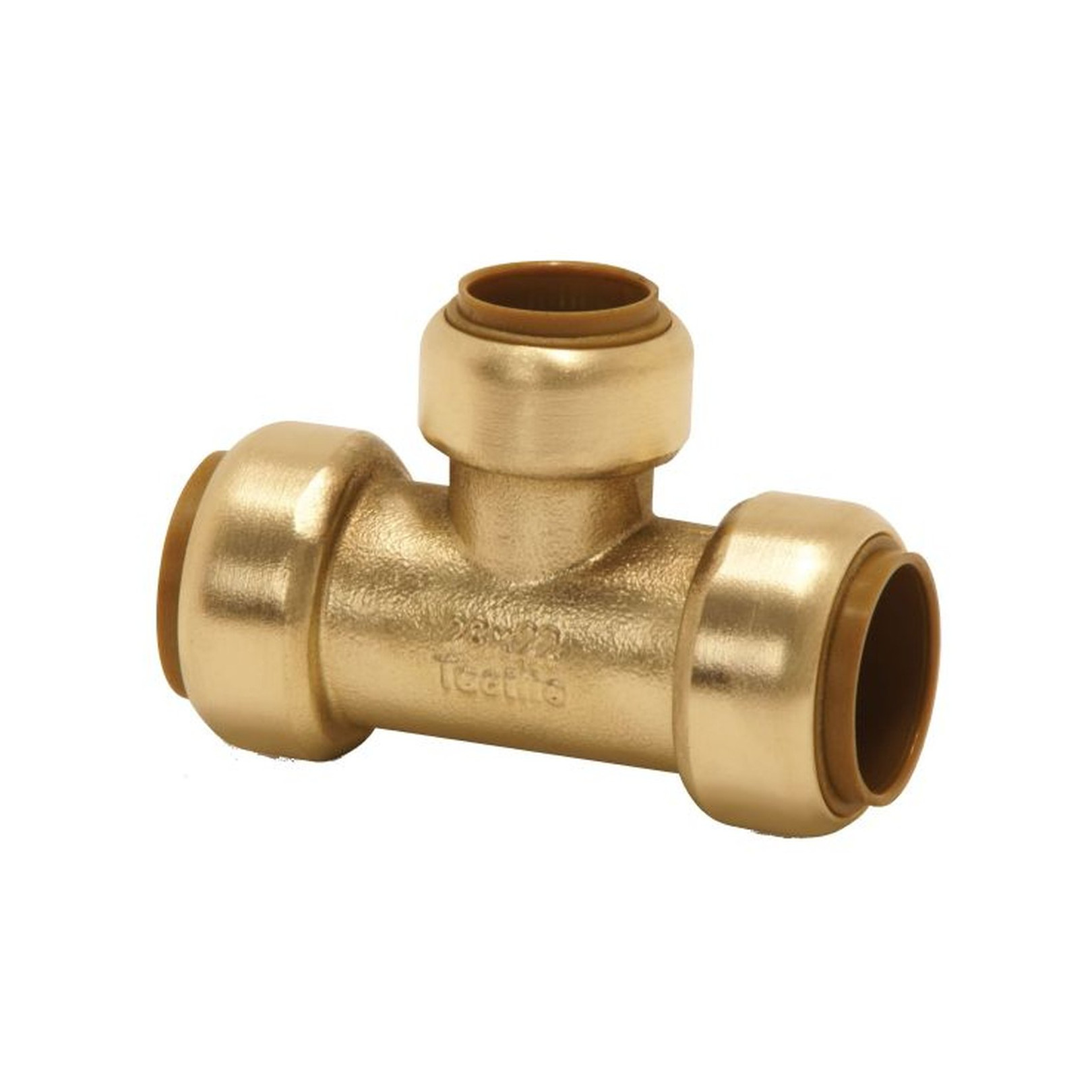 VSH Seppelfrickeke Steck-T-Stück reduziert Tectite Classic T25 22x15x22 mm Messing DVGW lösbar 5 Stück 4750691