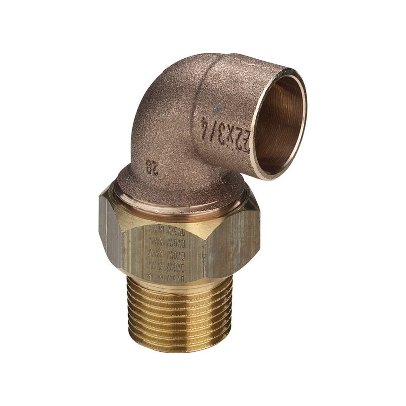 VIEGA Rotguss-Winkelverschraubung 94098 G 15x1/2 AG 15 mm R 1/2 konisch dichtend 103859