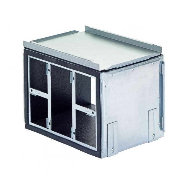 Zehnder Umlenk- und Verteilerkasten ComfoWell CW320 Schalldämmend 320x230x230mm verzinkt 990323531