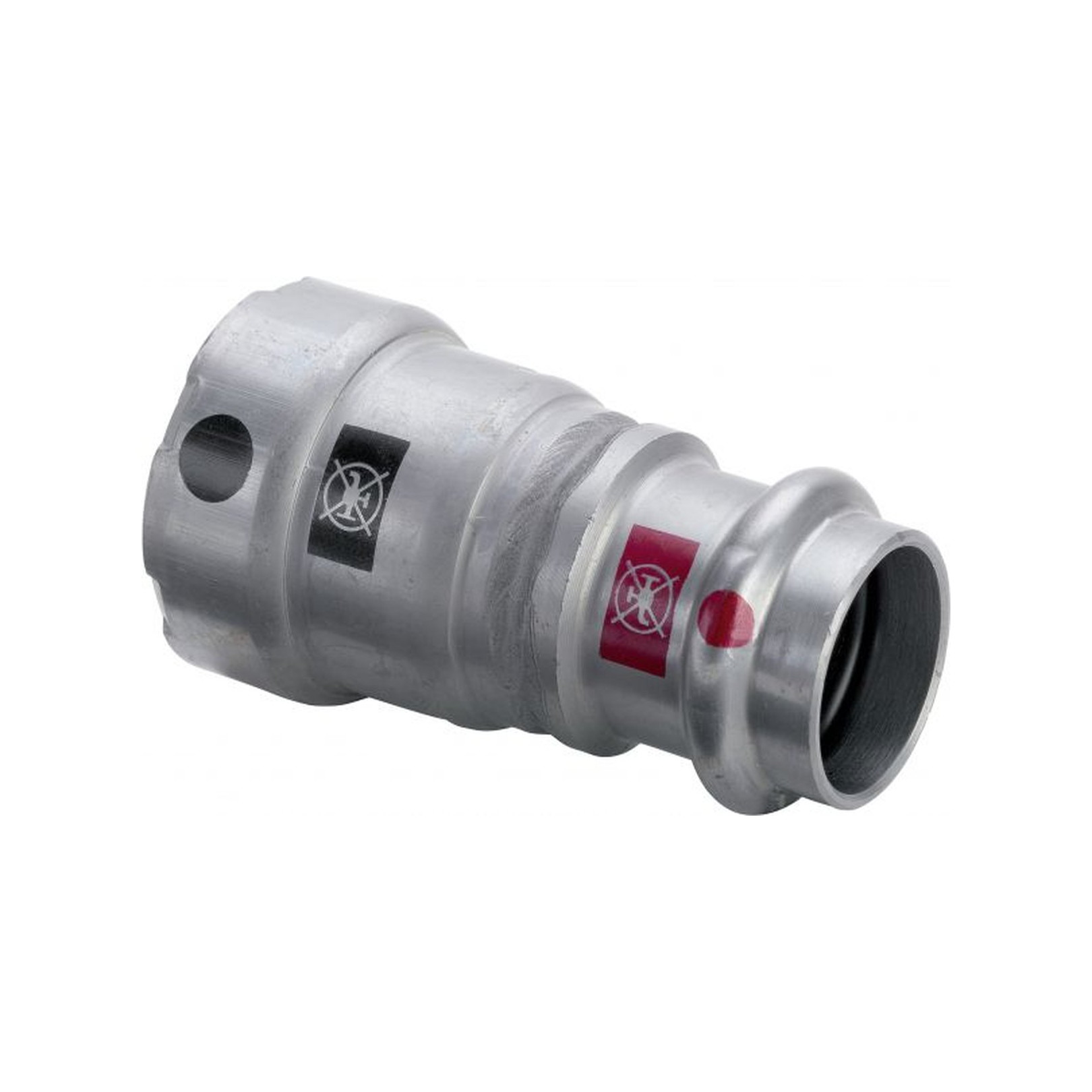 Viega Megapress Übergangsstück 4213 3-8Zollx15mm Stahl Zn-Ni 740207