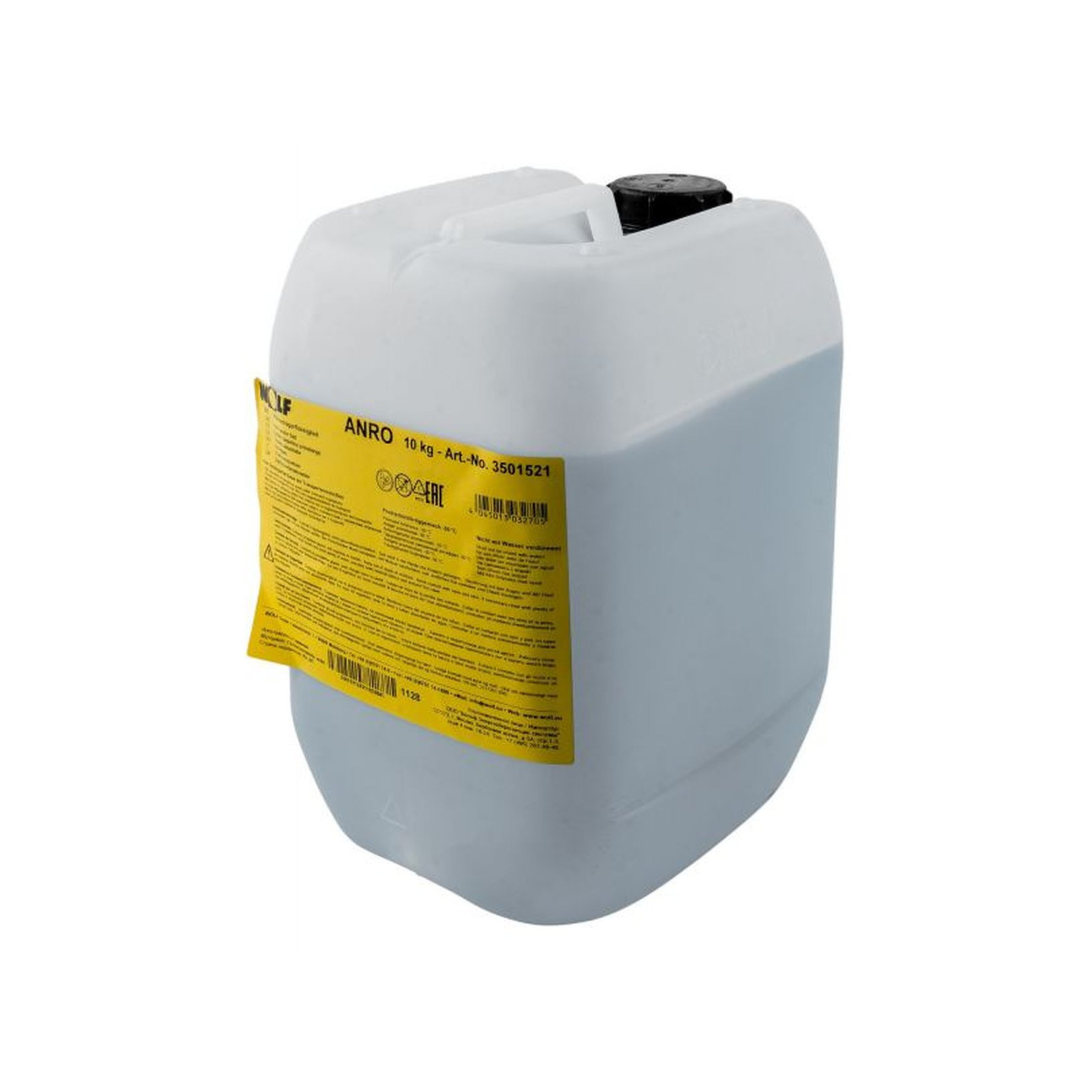 Wolf Wärmeträgerflüssigkeit ANRO 10 kg Sole-Flüssigkeit Fluid Solar Frostschutz biologisch abbaubar 3501521