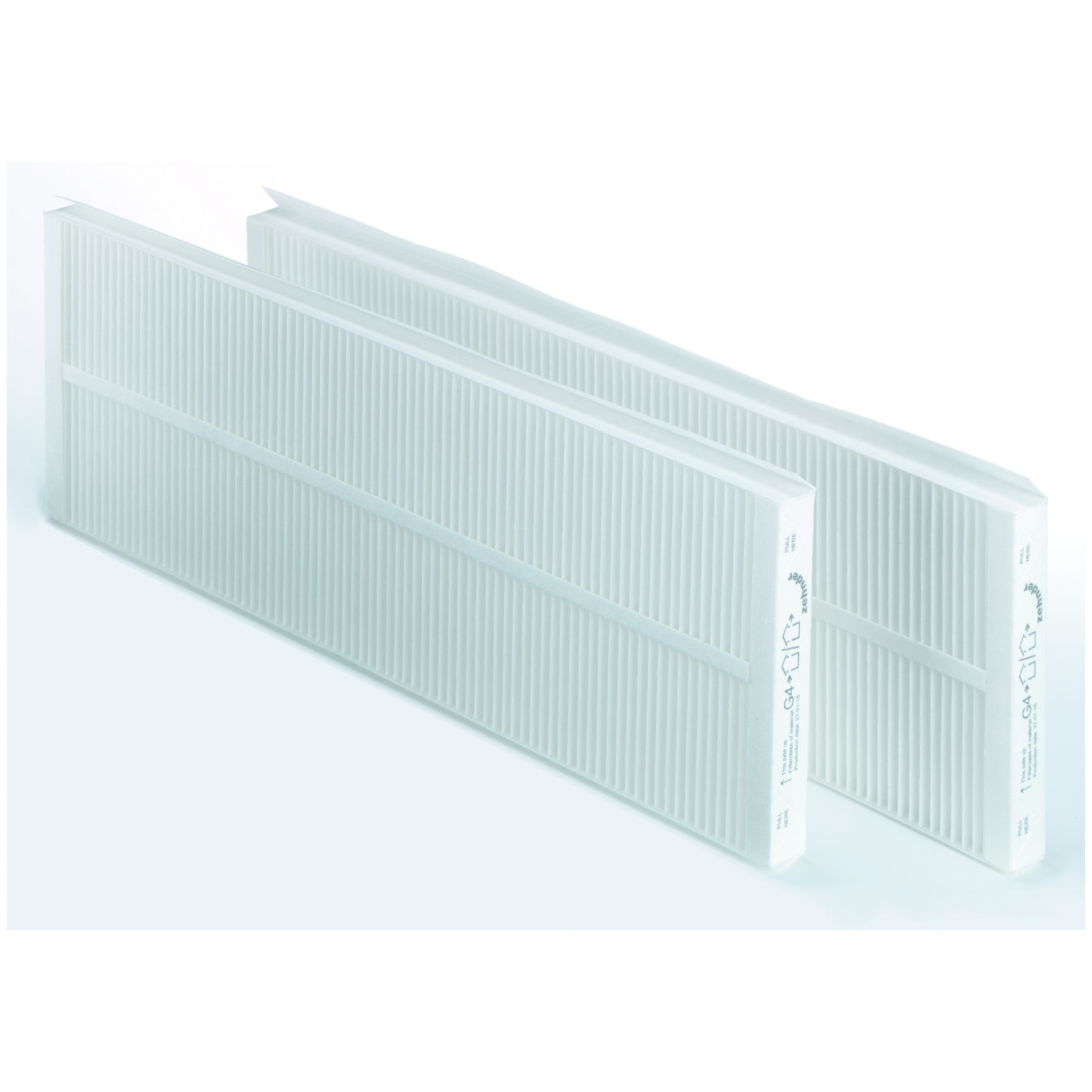 Zehnder Filterset ComfoAir Q350 Q450 Q600 F7 G4 ISO ePM1 65 Prozent 400502013