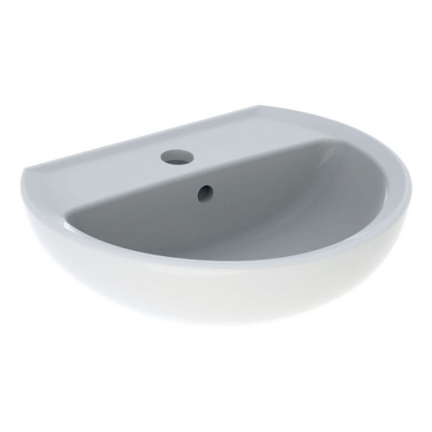Geberit Handwaschbecken 500x410 mm Hahnloch Überlauf 501425001