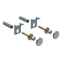 Geberit Befestigungsset Urinal Kera 2 Stück verchromt Hersteller-Artikelnummer 551070000