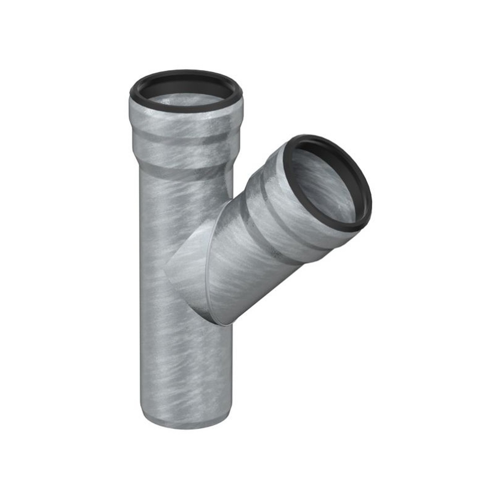 Aco Passavant GM-X Einfachabzweig DN100x100 45 Grad Innenbeschichtung 0174.13.19